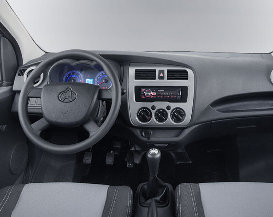 Diseño Interior de M201 Furgon Cargo